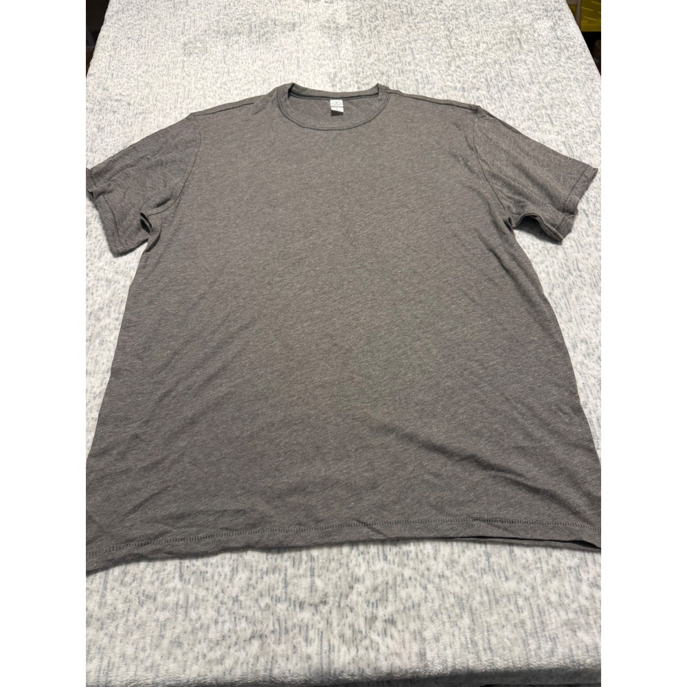 Alternative Apparel Mens Gray Crew Neck TShirt Size L Soft Casual Everyday Basic